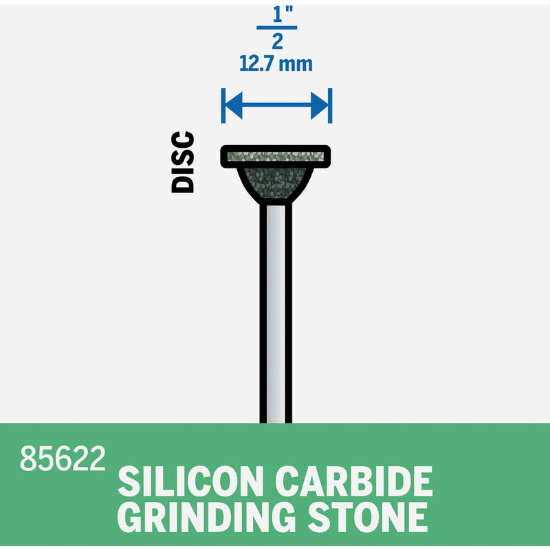 Dremel 1/2 In. Silicon Carbide Grinding Stone