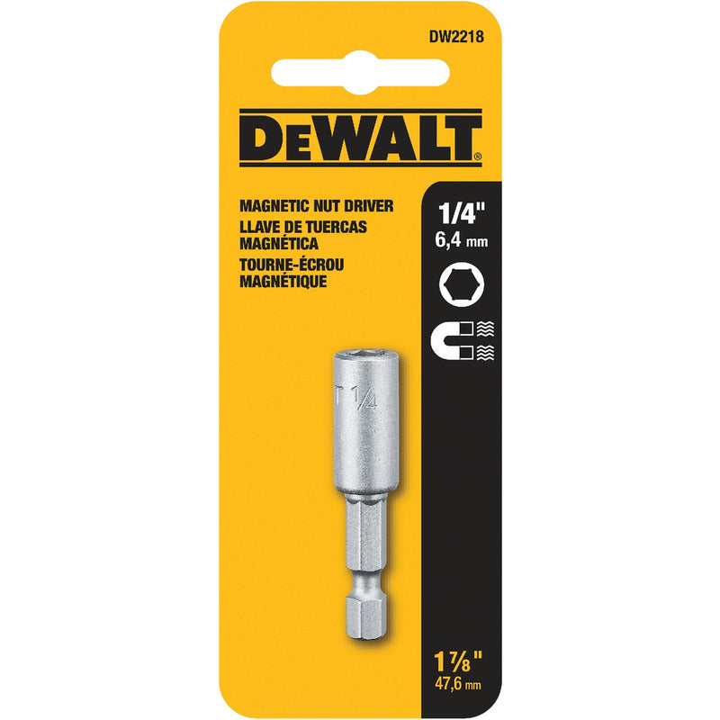 DEWALT 1/4 In. x 1-7/8 In. Magnetic Nutdriver Bit