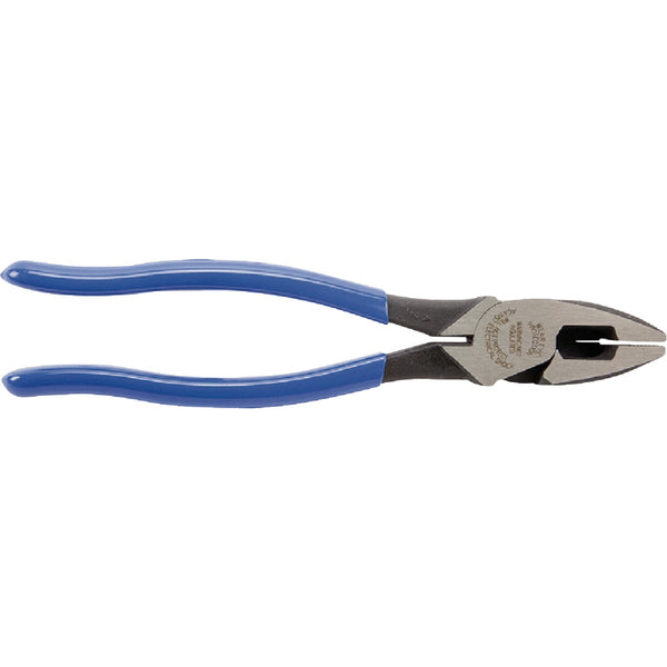 Klein 9 In. High-Leverage Heavy-Duty Linesman Pliers