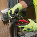 Klein 8 In. High-Leverage Angled Head Diagonal Cutting Pliers