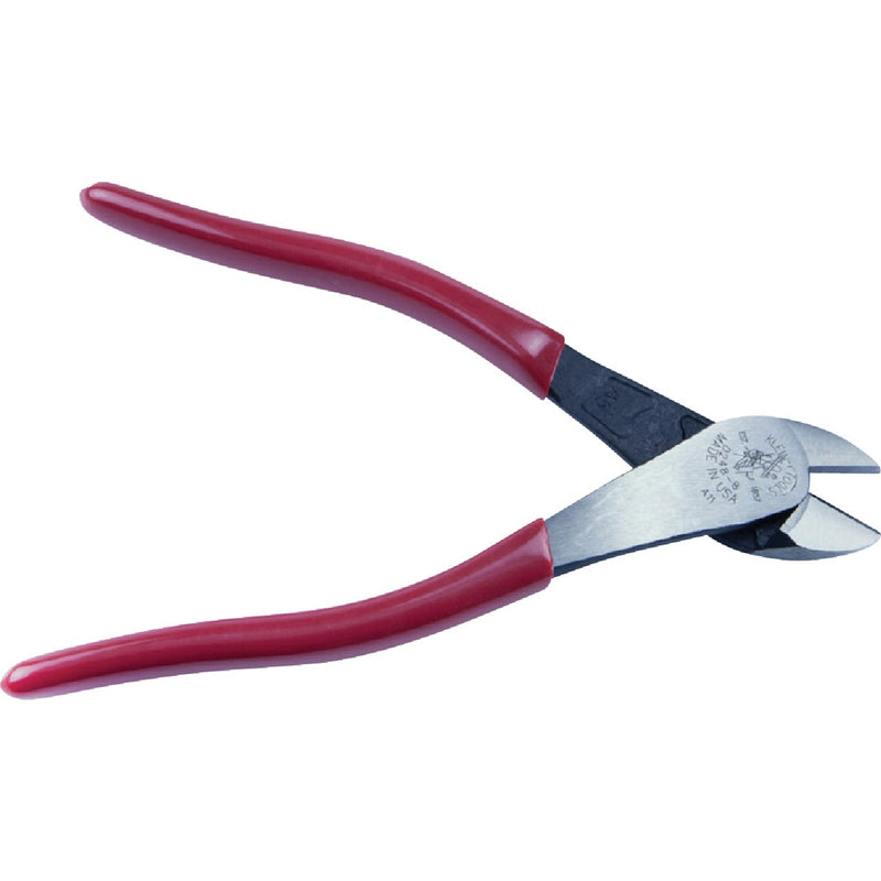 Klein 8 In. High-Leverage Angled Head Diagonal Cutting Pliers