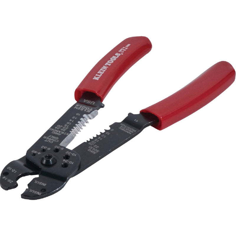 Klein 7-3/4 In. 6-In-1 Multipurpose Crimper & Stripper