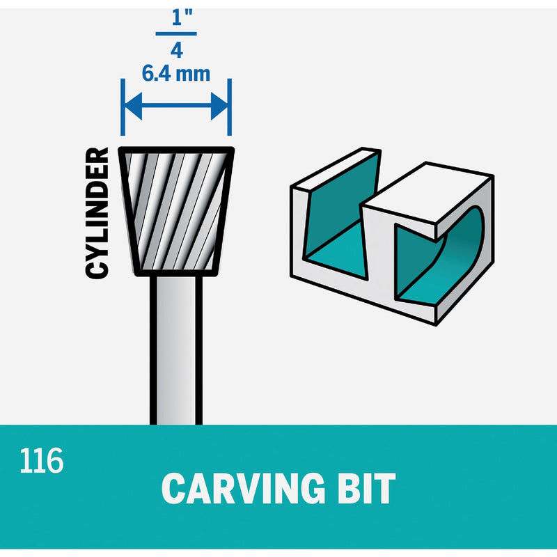 Dremel 1/4 In. High Speed Steel High-Speed Cutter