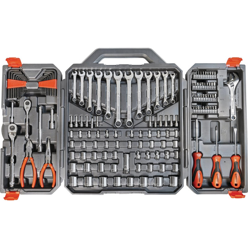 Crescent 1/4 In. and 3/8 In. Drive 6-Point SAE/Metric Professional Tool Set (150-Piece)