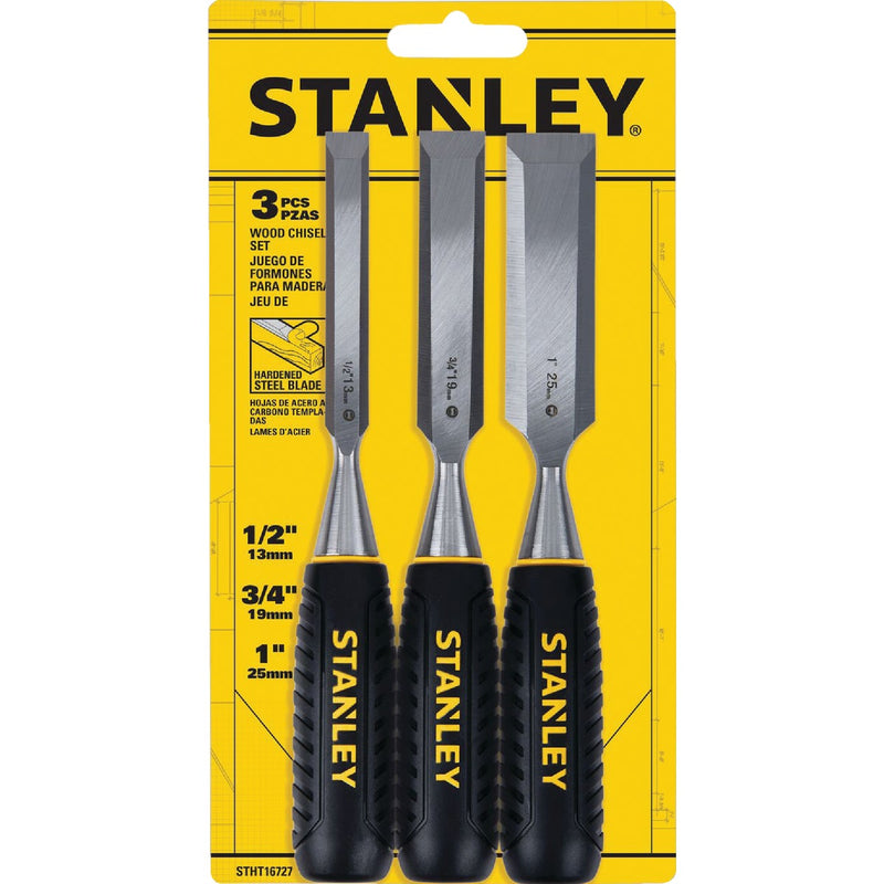 Stanley Wood Chisel Set (3-Piece)