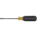 Klein 1/4 In. x 4 In. Cabinet-Tip Slotted Screwdriver