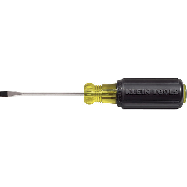 Klein 3/16 In. x 3 In. Cabinet-Tip Slotted Screwdriver