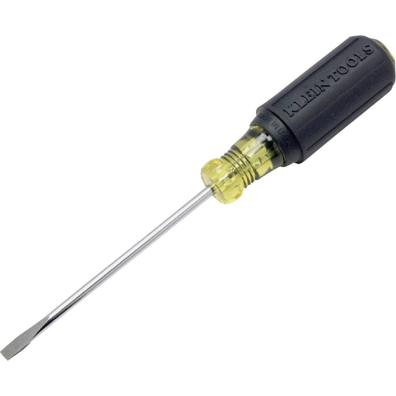 Klein 3/16 In. x 4 In. Cabinet-Tip Slotted Screwdriver