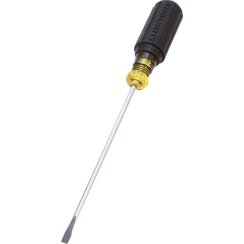 Klein 3/16 In. x 6 In. Cabinet-Tip Slotted Screwdriver