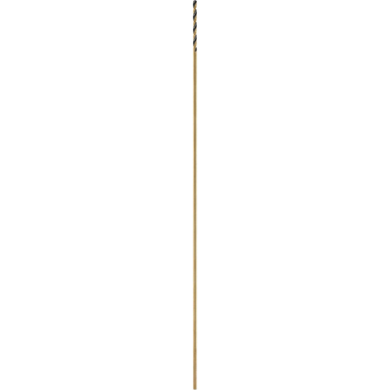 DeWalt 1/8 In. x 12 In. Black & Gold Oxide Drill Bit