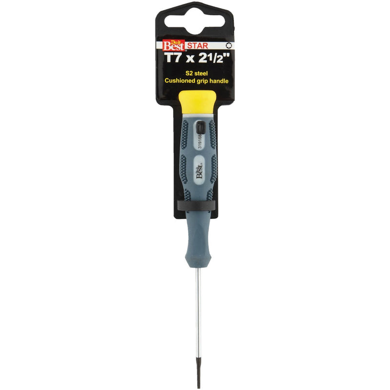 Do it Best T7 x 2-1/2 In. Precision Torx Screwdriver