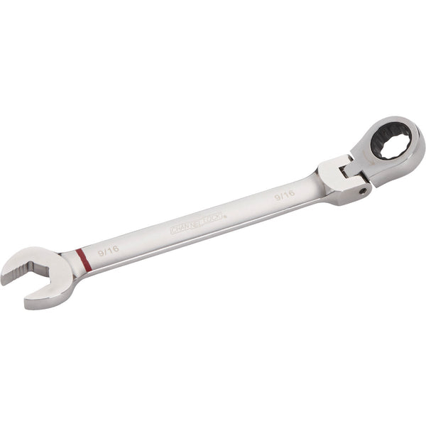 Channellock Standard 9/16 In. 12-Point Ratcheting Flex-Head Wrench