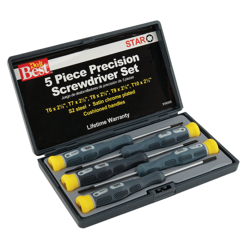 Do it Best Precision Star Screwdriver Set (5-Piece)