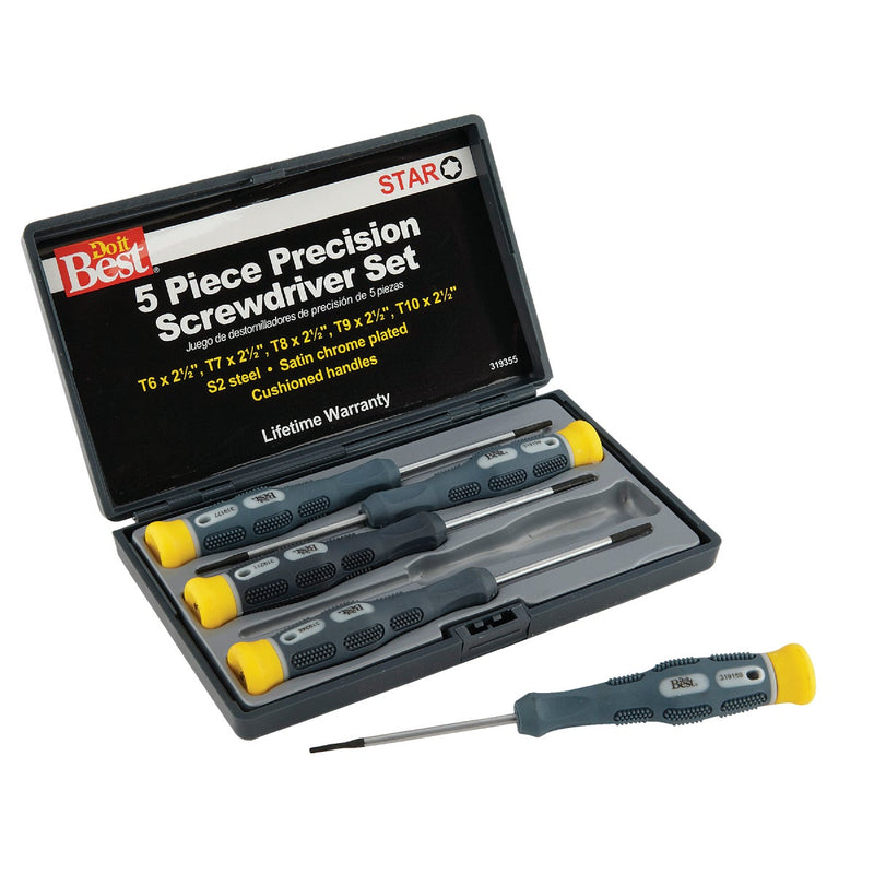 Do it Best Precision Star Screwdriver Set (5-Piece)