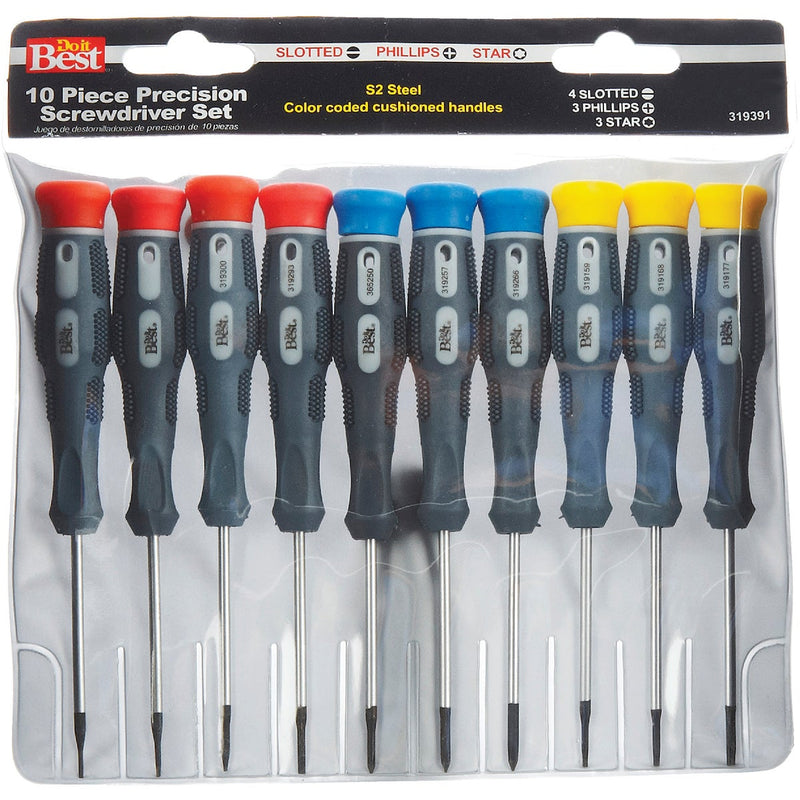 Do it Best Precision Screwdriver Set (10-Piece)