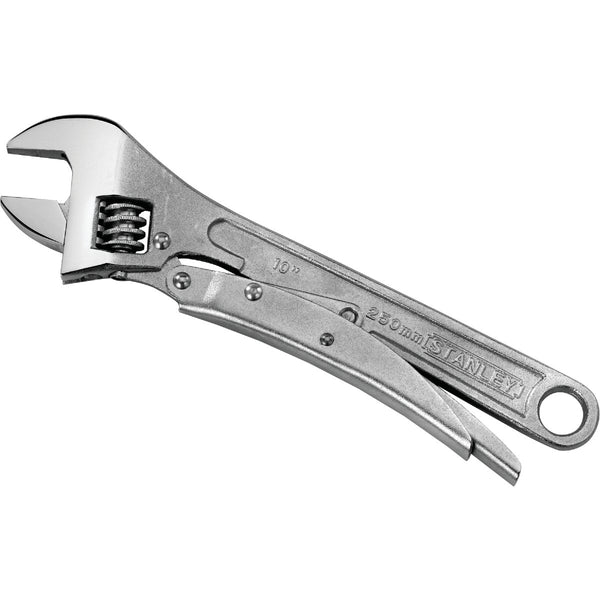 Stanley MaxGrip 10 In. Locking Adjustable Wrench