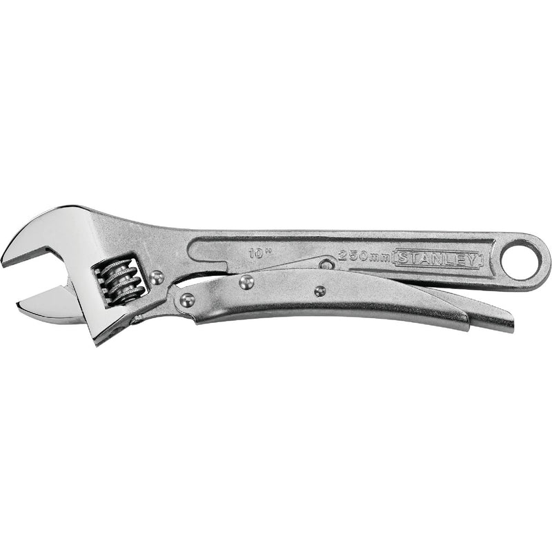 Stanley MaxGrip 10 In. Locking Adjustable Wrench