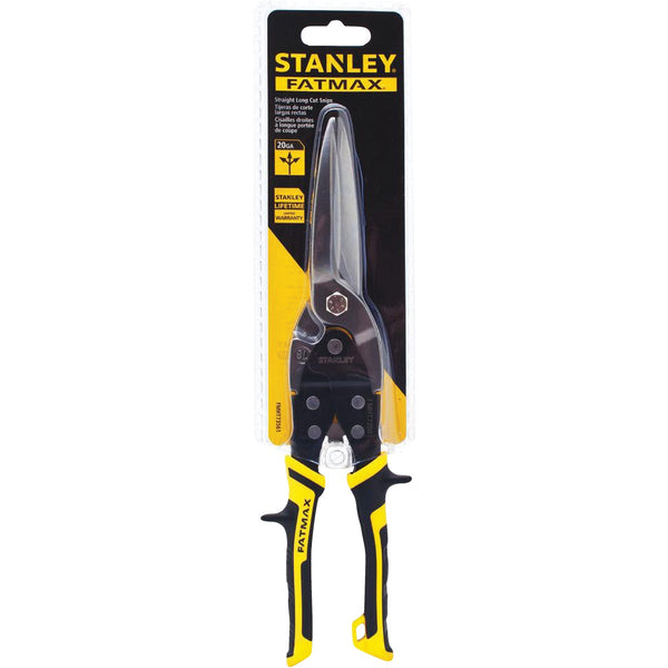 Stanley FatMax 12 In. Long Aviation Straight Snips