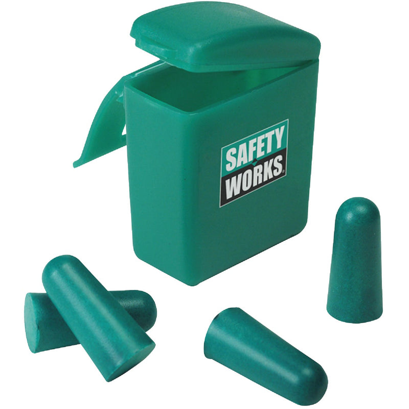 Safety Works Foam NRR 31dB Ear Plugs (2-Pair)