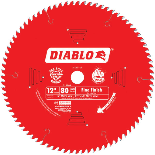 Diablo 12 In. 80-Tooth Fine Finish Circular Saw Blade