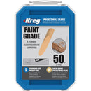 Kreg Paint Grade Solid Wood Pocket Hole Plugs (50-Count)