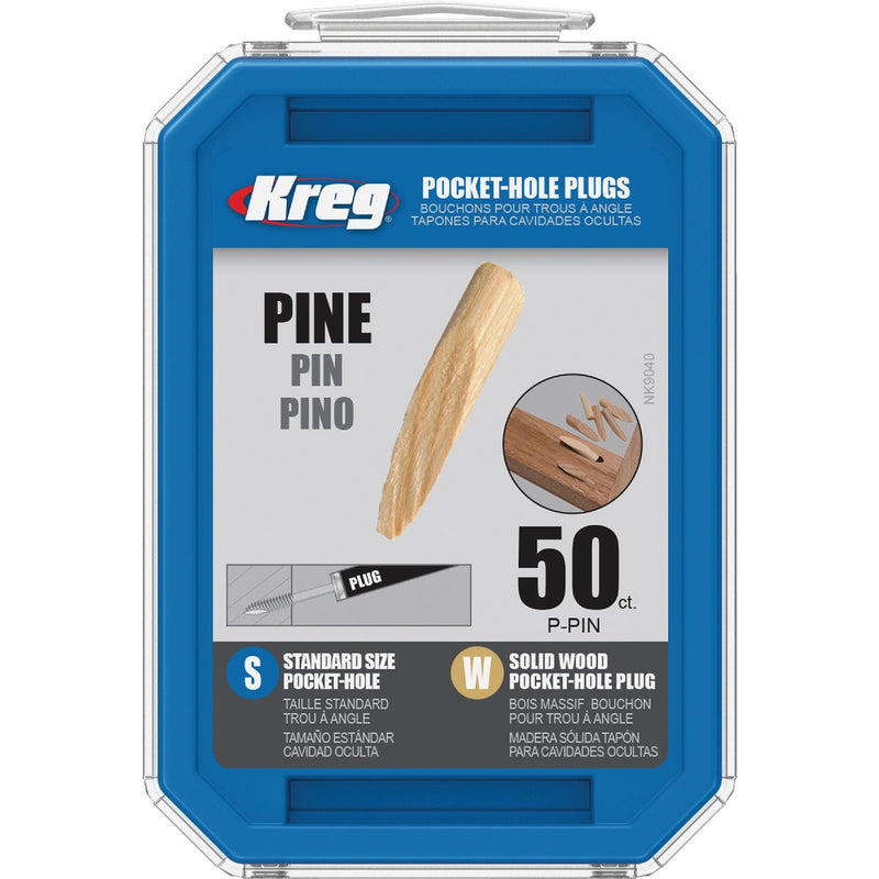 Kreg Pine Solid Wood Pocket Hole Plugs (50-Count)