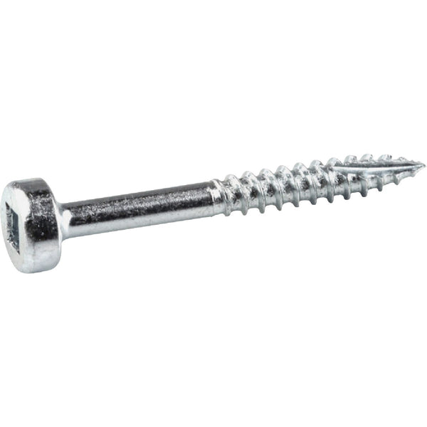 Kreg #6 x 1 In. Square Fine Thread Pan Head Zinc Pocket-Hole Screw (100 Ct.)