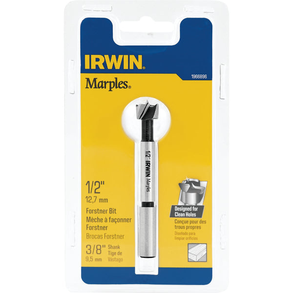 Irwin Marples 1/2 In. x 3-1/2 In. Reduced Forstner Drill Bit