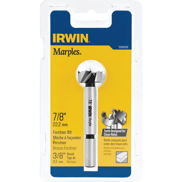 Irwin Marples 7/8 In. x 3-1/2 In. Reduced Forstner Drill Bit