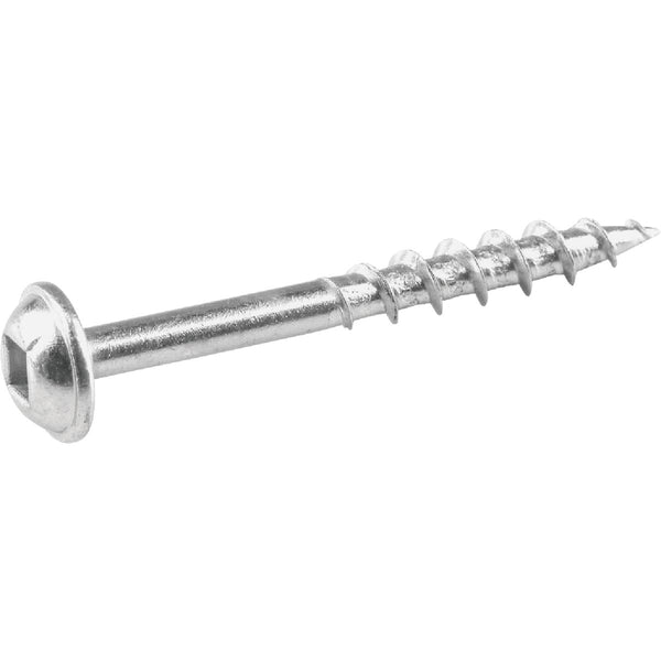 Kreg #7 x 1-1/2 In. Square Fine Thread Maxi-Loc Head Zinc Pocket-Hole Screw (100 Ct.)