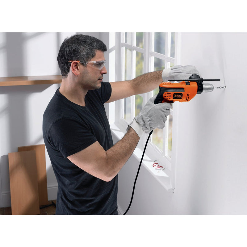 Black and Decker 1/2 In. Keyless 6.5-Amp VSR Electric Hammer Drill