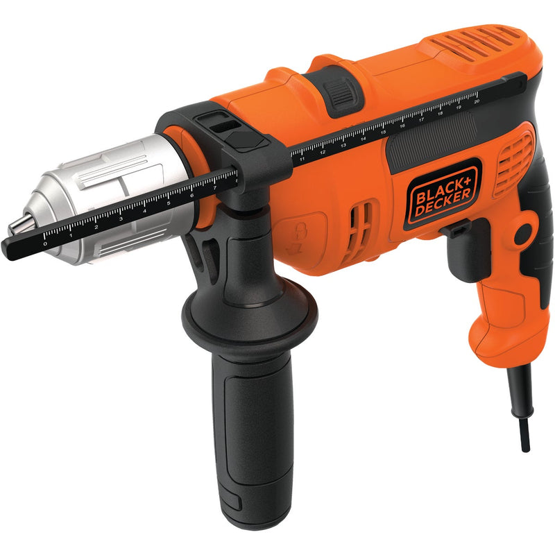 Black and Decker 1/2 In. Keyless 6.5-Amp VSR Electric Hammer Drill