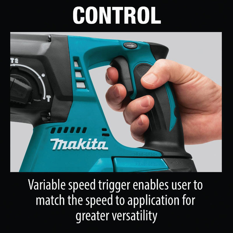 Makita 18 Volt LXT Lithium-Ion 1 In. Brushless SDS-Plus Cordless Rotary Hammer Drill (Tool Only)