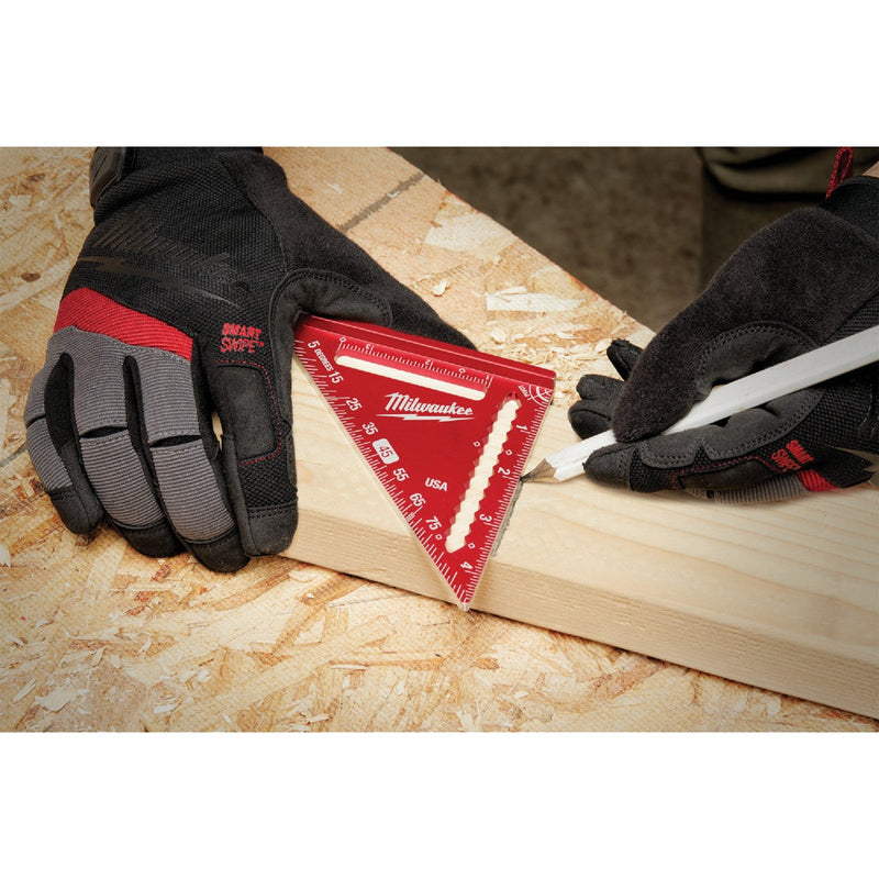 Milwaukee 4-1/2 In. Aluminum Trim/Rafter Square