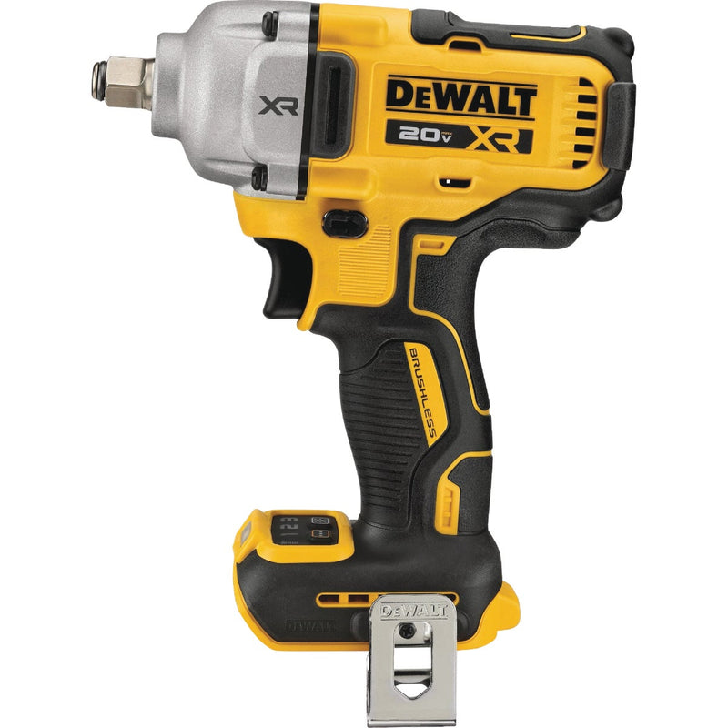 DEWALT 20V MAX XR Brushless 1/2 In. Mid-Range Cordless Impact Wrench with Hog Ring Anvil (Tool Only)