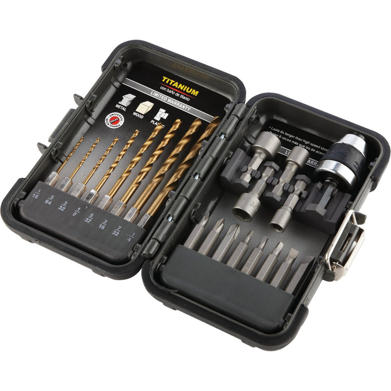 Do it 21-Piece Titanium Drill and Drive Set