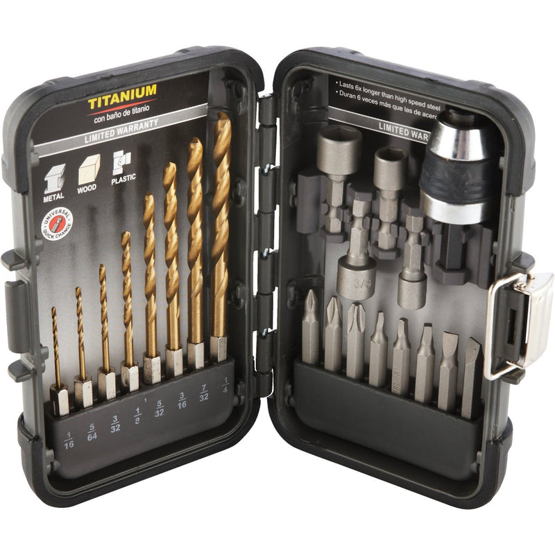 Do it 21-Piece Titanium Drill and Drive Set