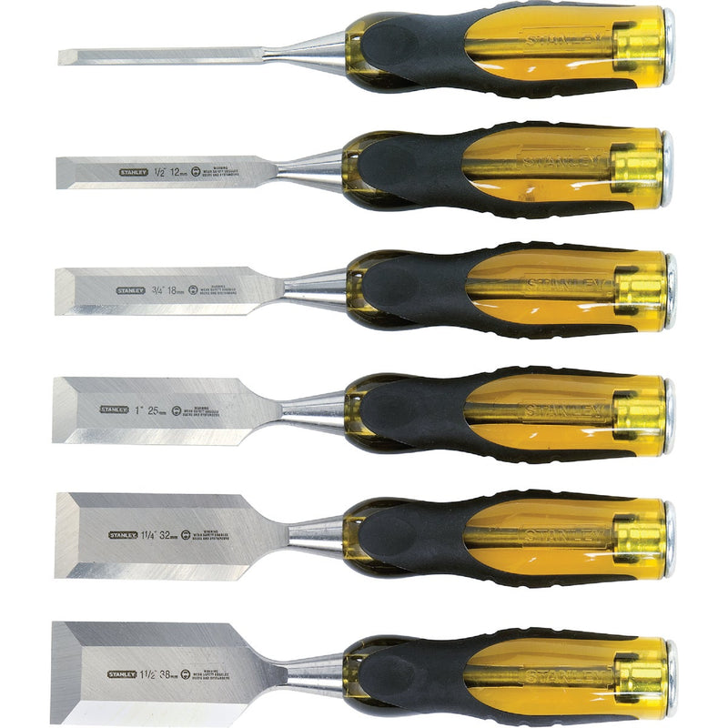 Stanley FatMax Wood Chisel Set (6-Piece)