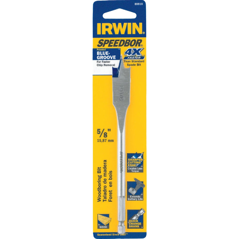 Irwin Speedbor 5/8 In. x 6 In. Spade Bit