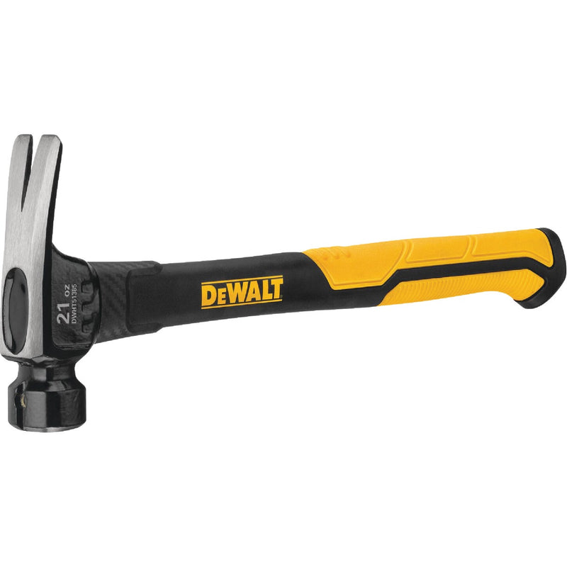 DEWALT 21 Oz. Smooth-Face Framing Hammer with Fiberglass Handle