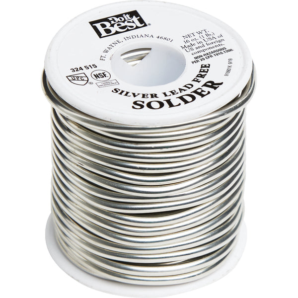 Do it Best 1 lb Solid 96% Tin, 4% Silver Solder