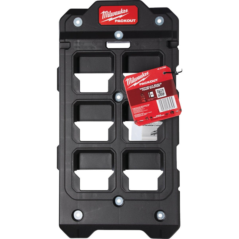 Milwaukee PACKOUT Compact Wall Plate, 50 Lb. Capacity