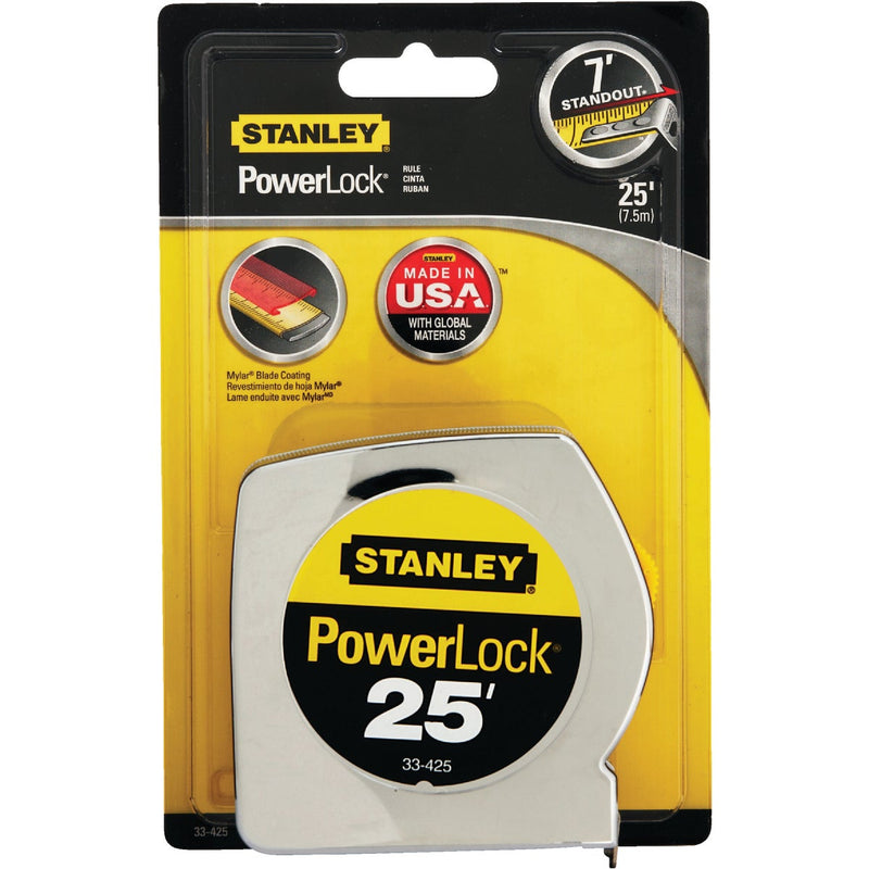 Stanley PowerLock 25 Ft. Tape Measure