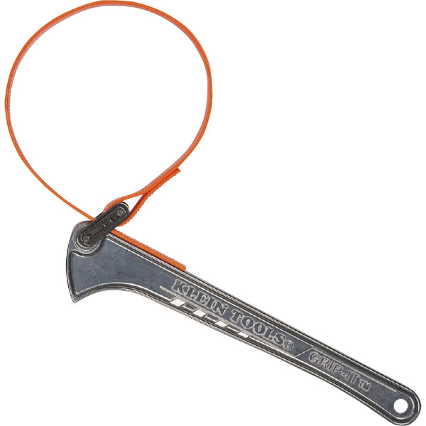 Klein Grip-It 1-1/2 In. to 5 In. Strap Wrench with 12 In. Handle