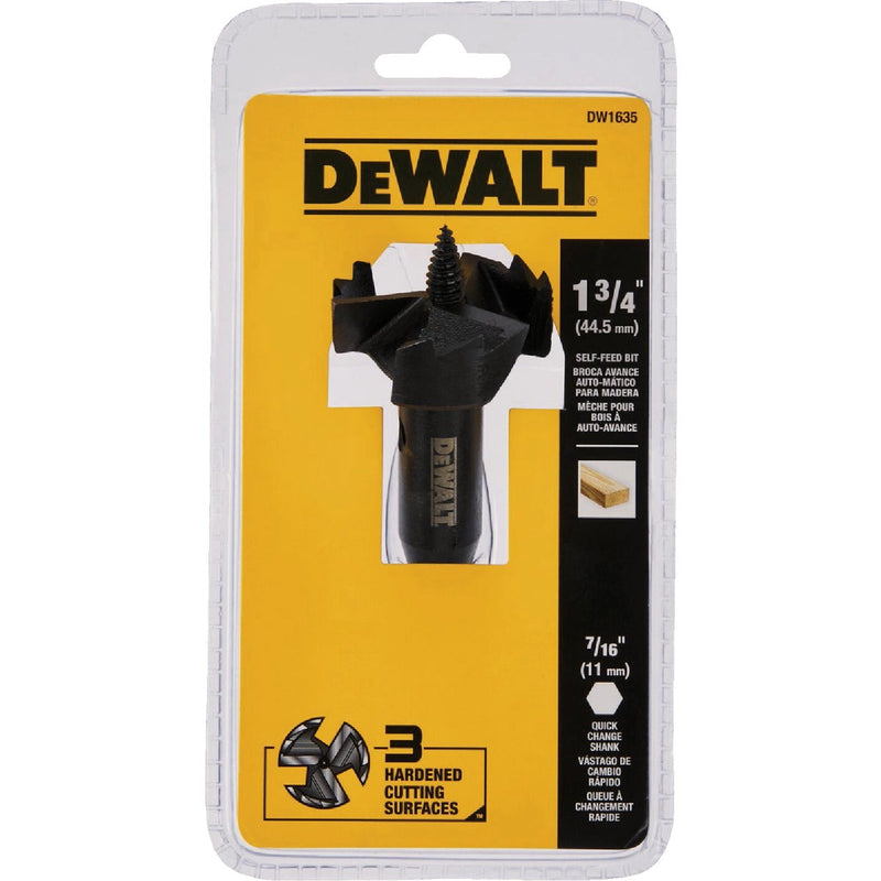 DEWALT 1-3/4 In. Heavy Duty Self-Feed Wood Bit