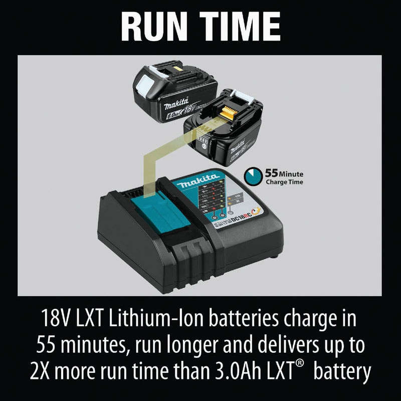 Makita 18 Volt LXT Lithium-Ion 6.0 Ah Tool Battery