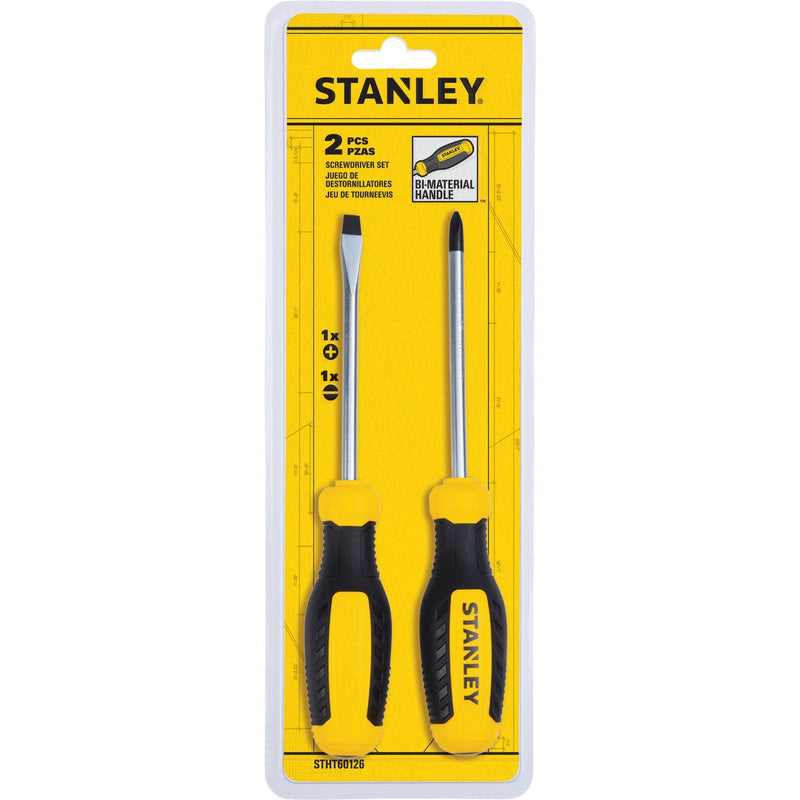 Stanley Slotted & Phillips Screwdriver Set (2-Piece)