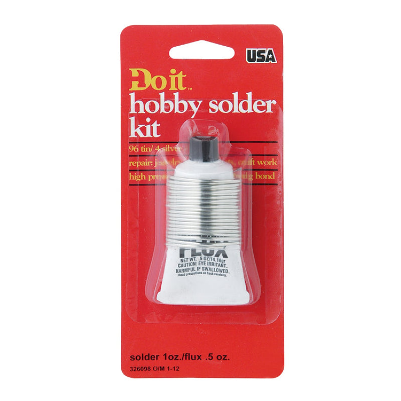 Do it 1 oz. Silver 96% Tin, 4% Silver Solder Kit