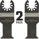 Genesis 1-3/16 In. HCS Thin Flush Cut Oscillating Blade (2-Pack)