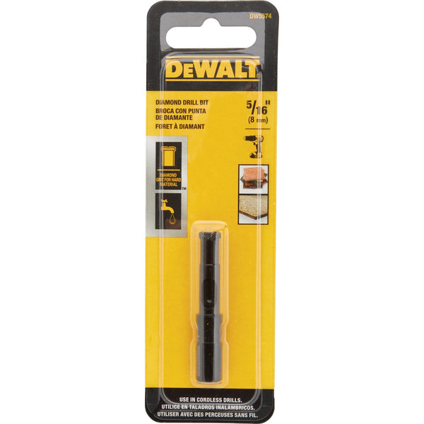 DEWALT 5/16 In. Diamond Drill Bit